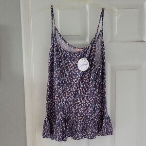 Ces Femme Navy Floral Camisole